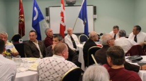 Aboriginal veterans meet at their AGM at the Chateau Louis Centre in Edmonton.  Article and photos by Terry Lusty 