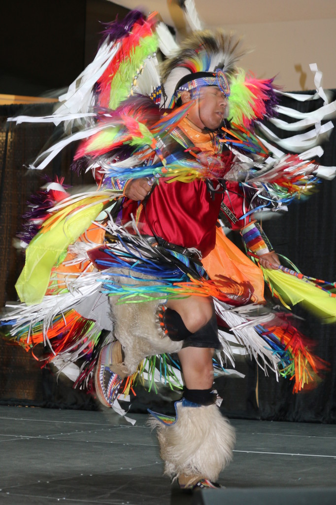 A dancer from last year's National Aboriginal Day celebrations. 