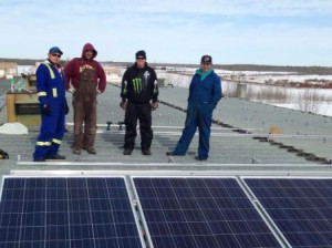 Montana First Nation is using solar panels and other green energy sources to build healthier and energy effecient homes and offices. Article by Brandi Morin