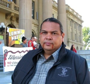 Tseil-Waututh Nation spokesman Reuben George 