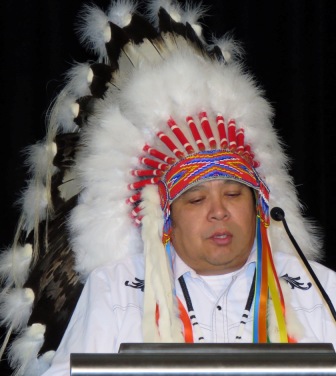 Little Red River Cree Nation Chief Leslie Joe Laboucan 