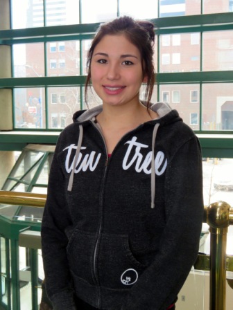 Métis student Amanda Phillips enjoys learning about her culture.