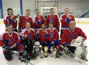 The Saddle Lake Warriors won the Masters Division