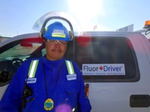  Calvin Beaverbone is the first of more than a dozen Aboriginal workers already placed by Norquest-based AACCC initiative. His placement is at JP Driver.