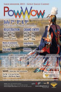 gold eagle casino powwow