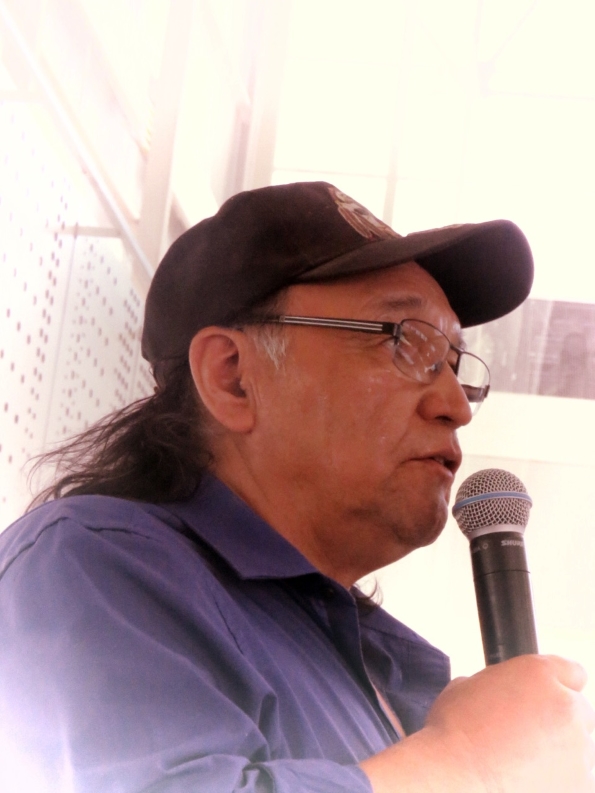 Ben Calf Rone Pow Wow Committee Elder Fred Campion