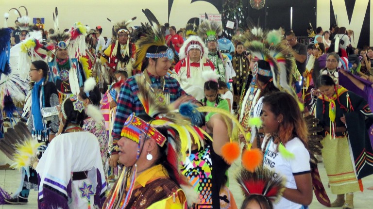 More than 1000 dancers participated in the 2016 Ben Calf Robe Pow Wow.