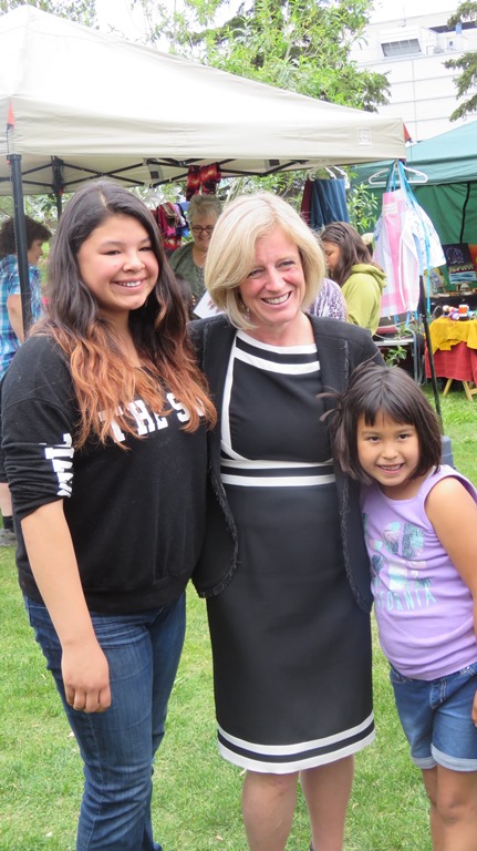 Visiting with Alberta Premier Rachel Notley