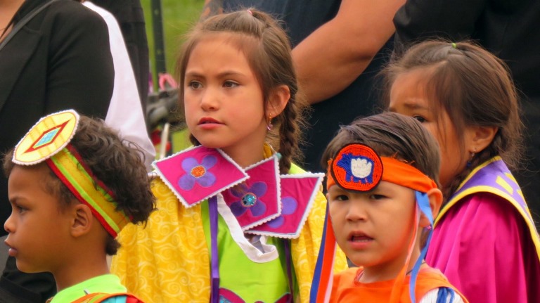 Young dancers led the way at NAD June 21 celebrations in Edmonton Borden Park