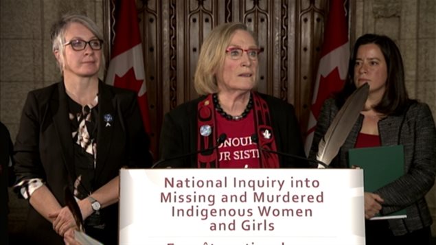 Ministers Hajdu, Bennett and Wilson-Raybould recently completed the three month pre-inquiry and have now announced the names of five commissioners for the National Inquiry into Missing and Murdered Indigenous Women and Girls.