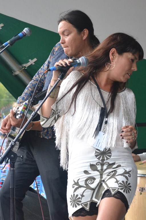 Digging Roots shared their soulful sound with festival goers at the Edmonton Folk Music Festival August 4 - 7, 2016