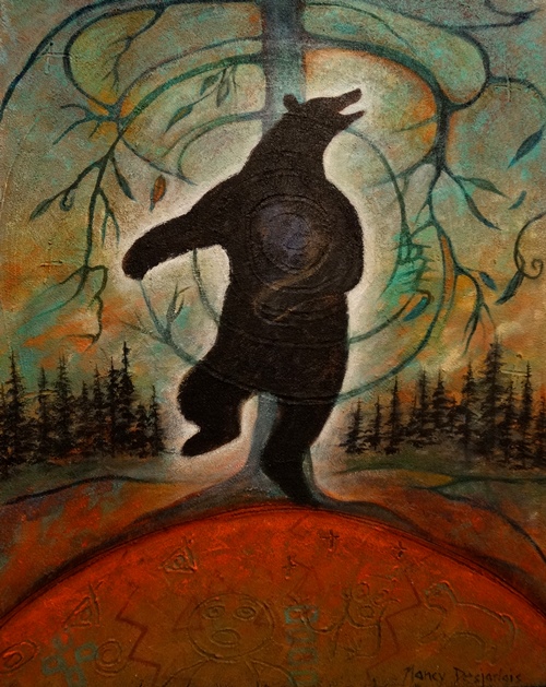 Dancing Bear by Nancy Desjarlais.