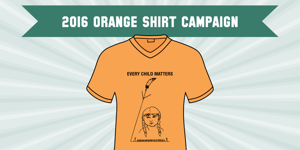 Every Child Matters! Show you care by wearing an orange shirt on September 30 and learn more about what you can do to facilitate reconciliation. 