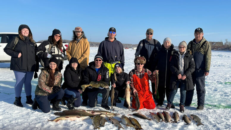 Building Metis connections through ice-fishing, language and togetherness -  Alberta Native News