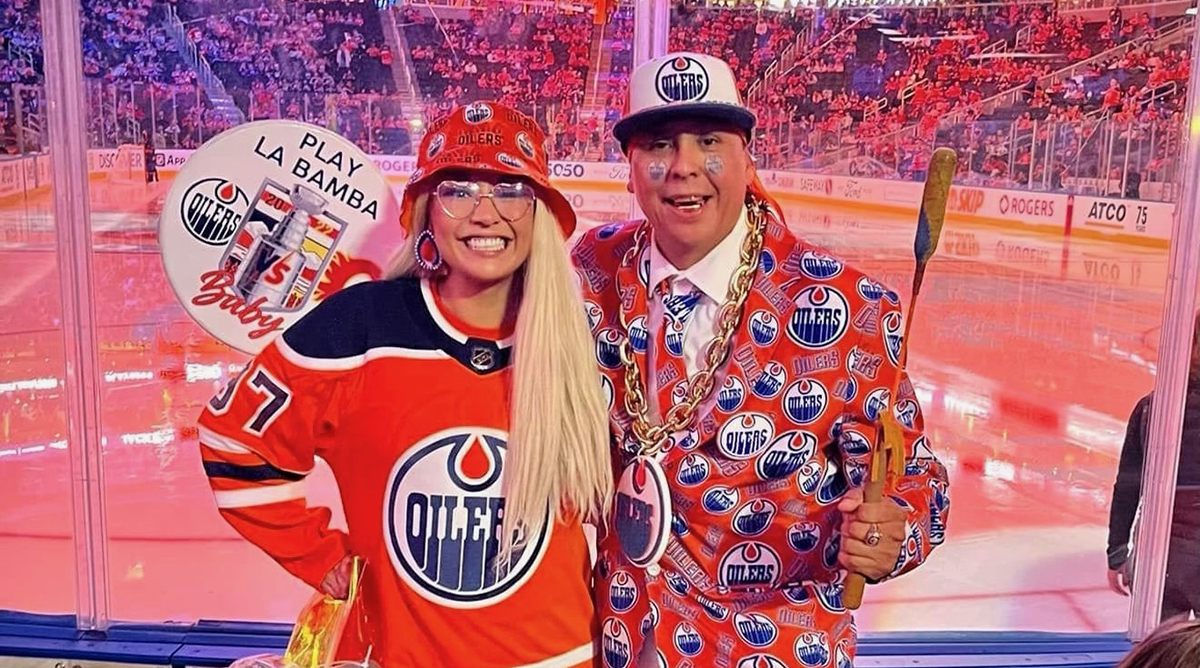 Superfan Magoo and the Magoo Crew bring inspiration to Edmonton Oilers