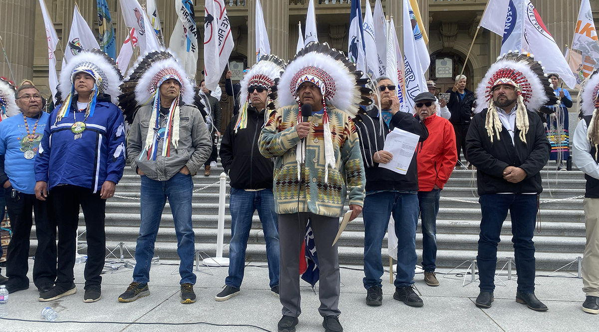 First Nations unity displayed at rally against separatism at ...